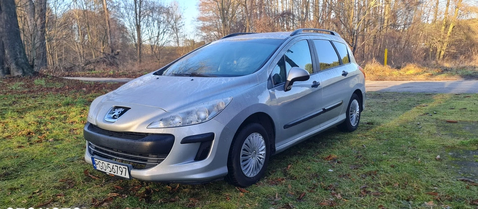 Peugeot 308 cena 11350 przebieg: 106052, rok produkcji 2008 z Resko małe 106